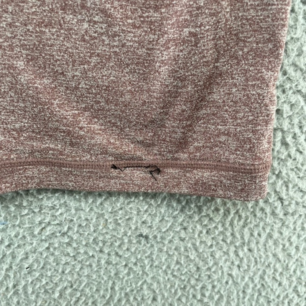 Rhone Reign T-Shirt Mens Large Mauve‎ Heathered Short Sleeve RGN-172 - Picture 4 of 10